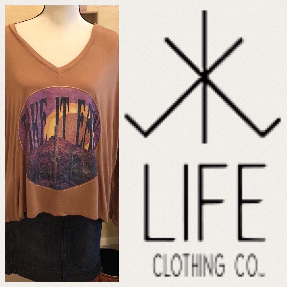 Life Clothing “Take it Easy” long sleeve tee